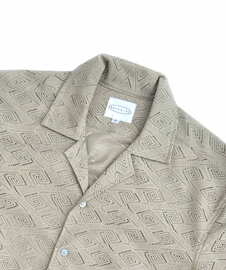 Crafted Cropped Shirt - Light