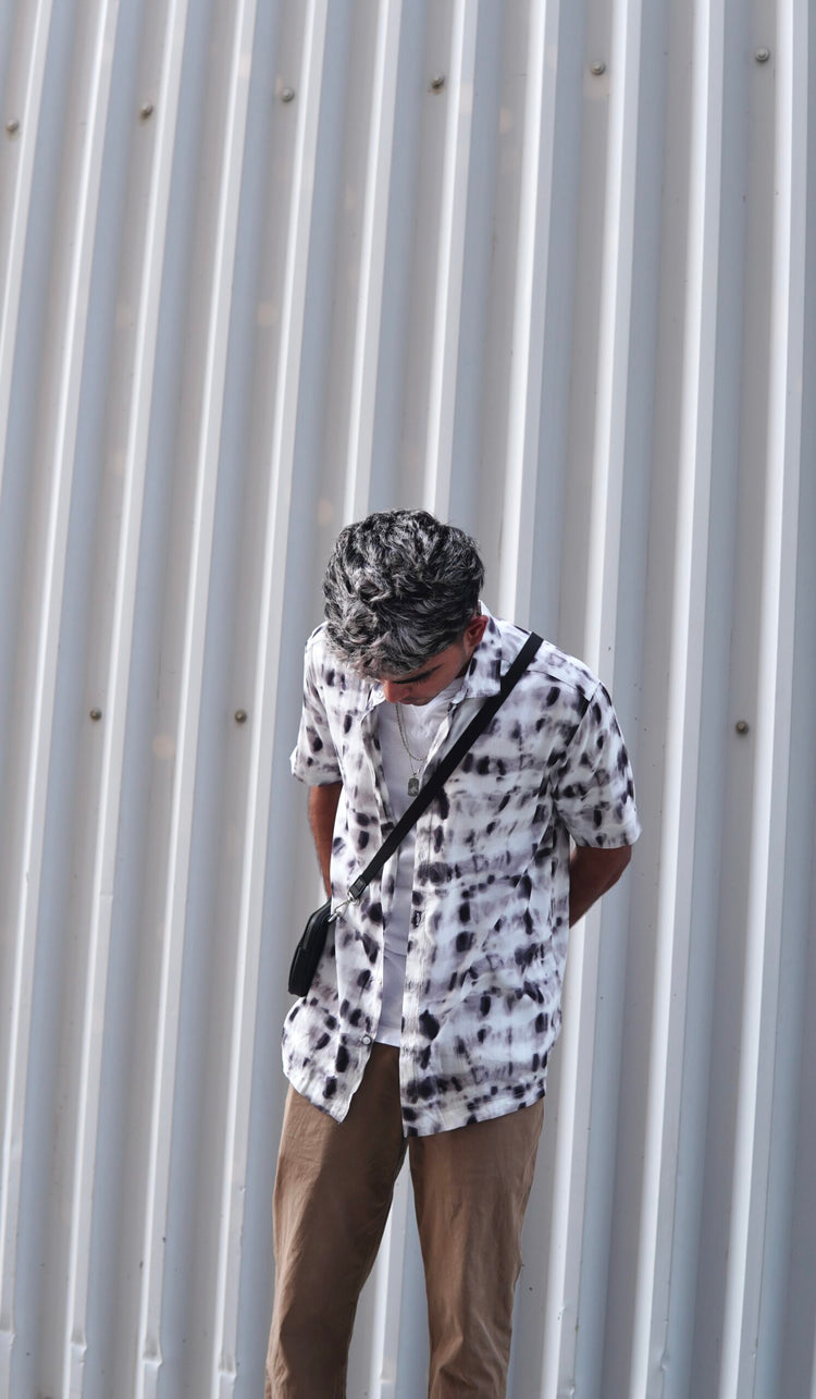 Tie Dye Shirt - White