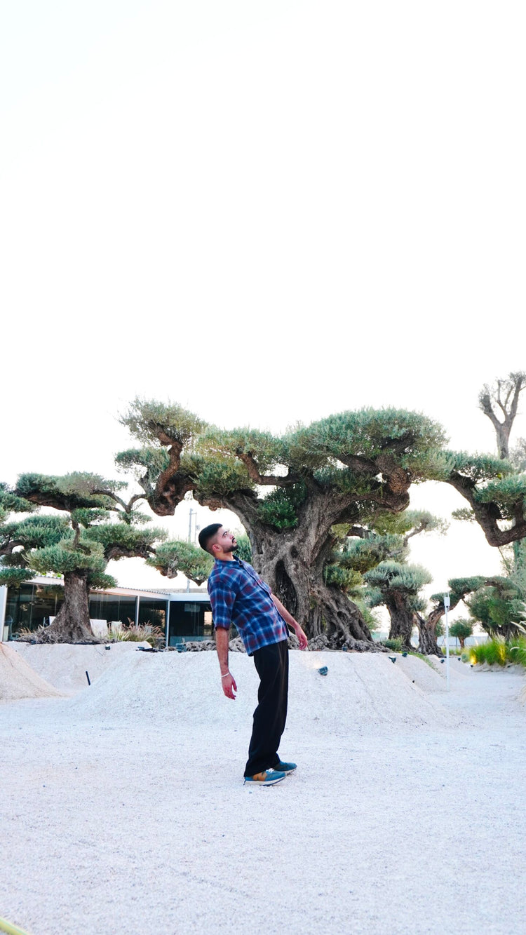 Vintage Checked Shirt - Blue