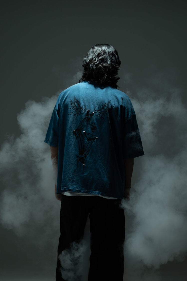 Arcane blue tee