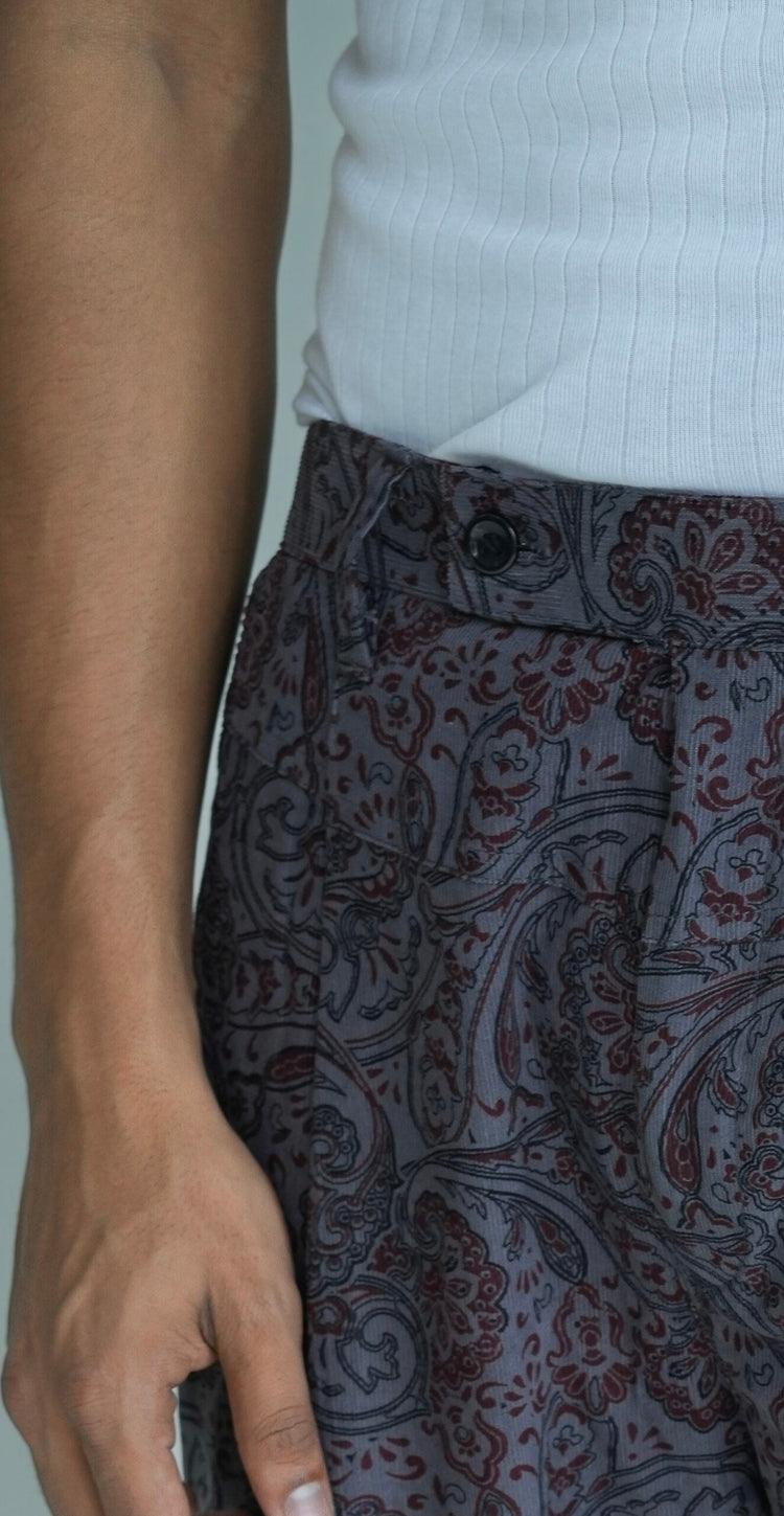 Paisley charm pants