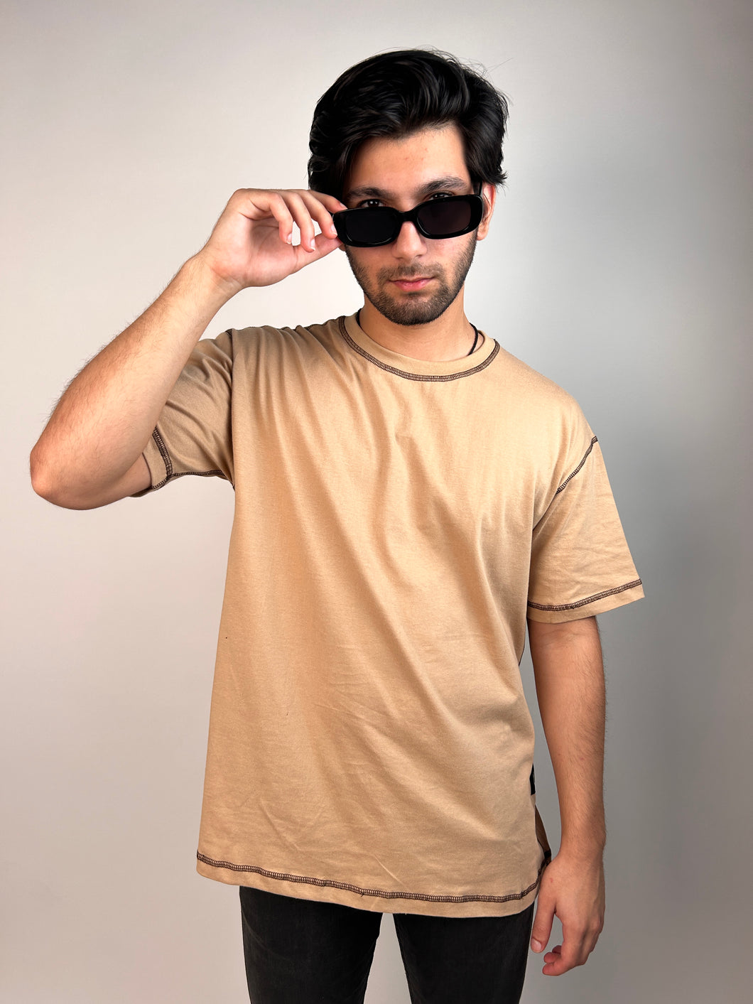 The Mochaccino Tee- Oversized fit