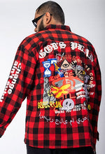 Load image into Gallery viewer, God&#39;s Plan Heavy Weight Flannel Overshirt
