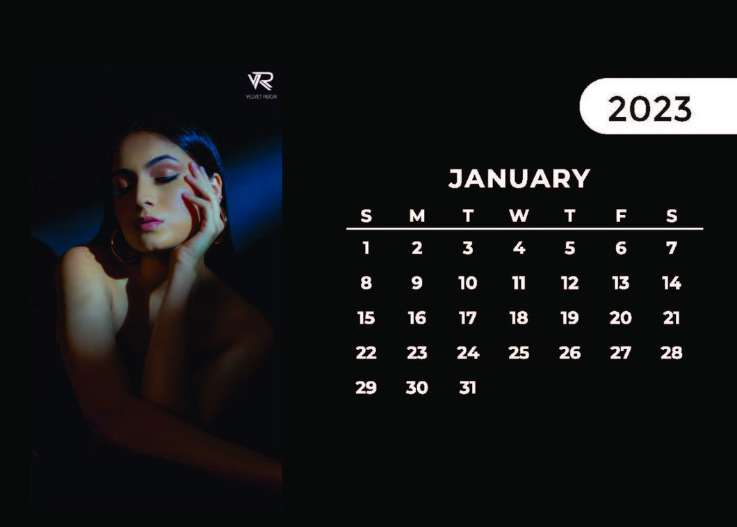 Velvet Reign Calendar 2023